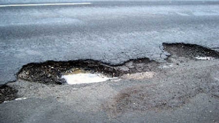 Bache en la N1