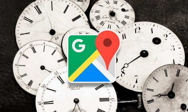 Google Maps Tiempo