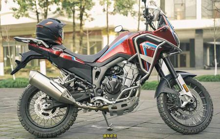 Hengjian Dahaidao 500 Copia China Honda Africa Twin 2