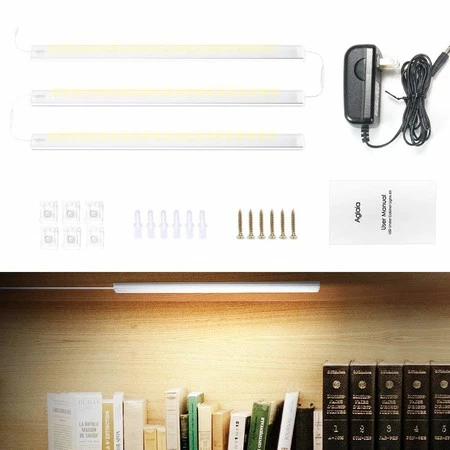 Cupón de descuento de 9 euros en el set de iluminación de 15W de Agalia: aplicándolo se queda en 7,99 euros 