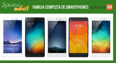 Así queda el catálogo completo de smartphones Xiaomi tras la llegada del RedMi Note 3