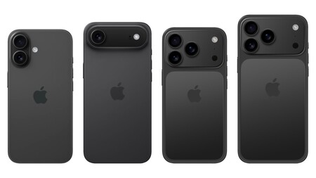 Toda la familia de iPhone 17