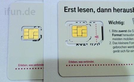 Las primeras tarjetas nanoSIM comienzan a llegar a los operadores europeos