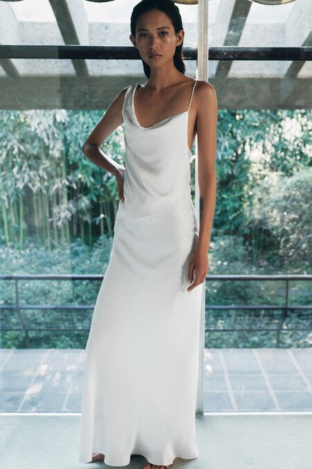 Vestidos Blancos Novia Zara Elegantes Boda