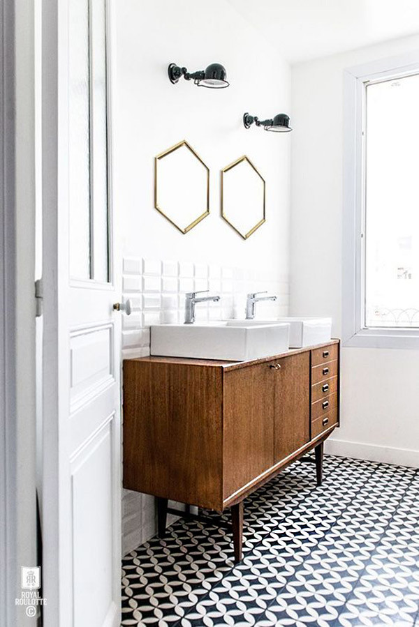 17 ideas para decorar el baño con madera