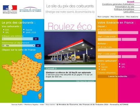 Prix des carburants