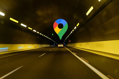 Google Maps Tunel M30