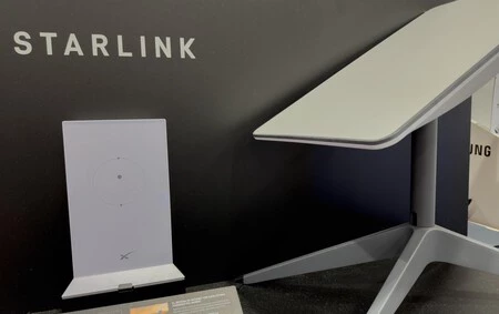 Kit de recepción satelital de Starlink
