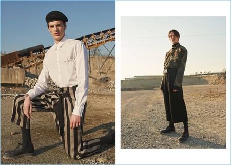 LUISAVIAROMA nos muestra una versión más high fashion de la tendencia militar