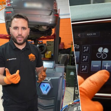 Juan José Ebenezer, mecánico: "No pares el coche con el aire acondicionado puesto, esto va a hacer que te ahorres dinero y respires más limpio" 