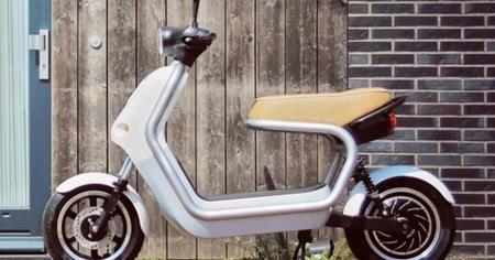 Qwic Q-scooter, el chasis como parte visible y decorativa de la moto