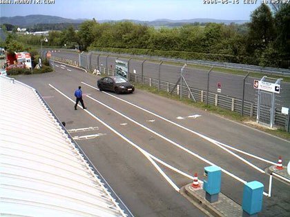 Un coche misterioso en Nürburgring
