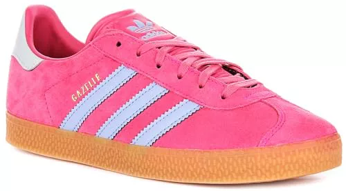 adidas Gazelle J Undefined's Retro Style Ortholite Suela Sneaker, Rosa, 37 1/3 EU