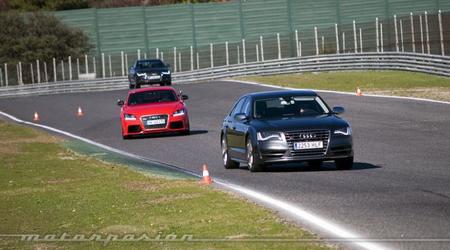 Audi Gama S y TT RS Plus, presentación y prueba en el Circuito del Jarama (parte 2)