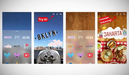 Instagram se inspira en Snapchat y ahora permite añadir geostickers a tus instantáneas