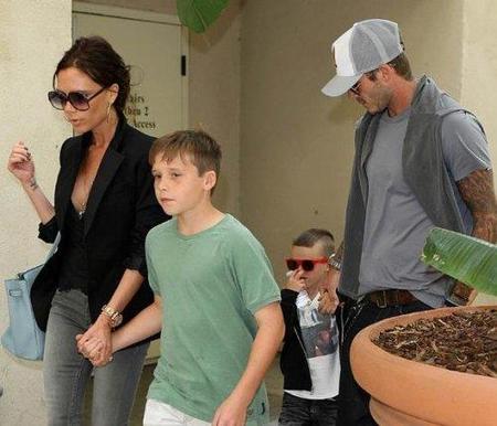 Los Beckham son to' fans de los Jonas Brothers