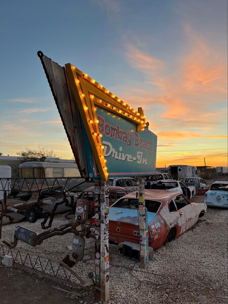 Placa de Bombay Beach