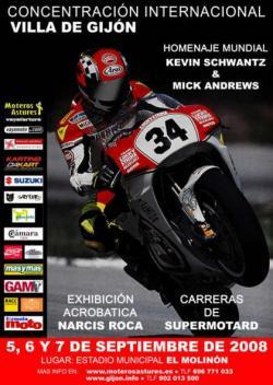 I Concentración Villa de Gijón: Homenaje a Kevin Schwantz y Mick Andrews