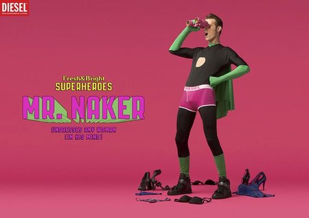 Conviértete en un superhéroe con los boxers de Diesel