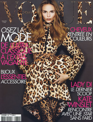 Revista Vogue: una portada muy salvaje