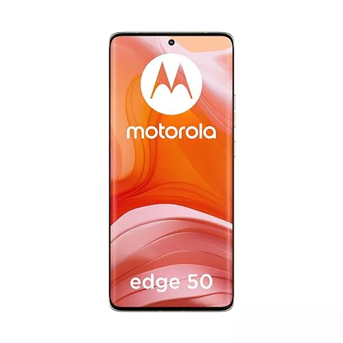 Smartphone Motorola Edge 50 12GB 512GB Peach Fuzz 5G Pantalla pOLED 50MP Android 14