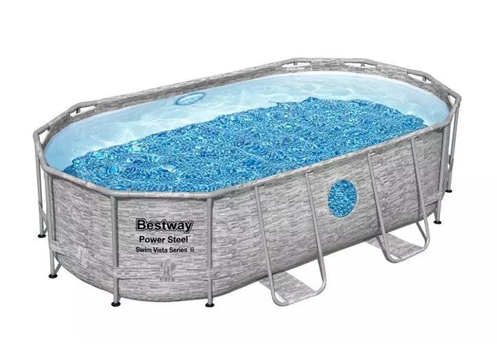 Piscina tubular de pvc ovalada BESTWAY 4.27x2.5x1 m