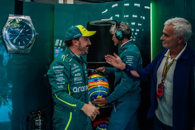 Alonso Mourinho Silverstone F1 2025