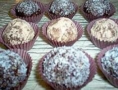 Trufas de chocolate y avena