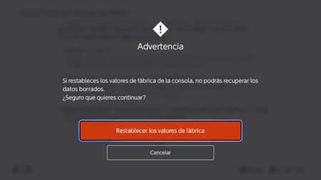 Restablecer