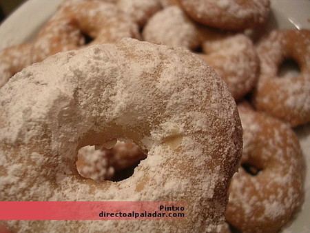 Roscos de vino. Dulces de Navidad