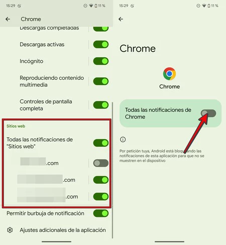 Chrome 22 の通知