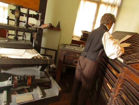 Imprenta Museo Escritores Edimburgo