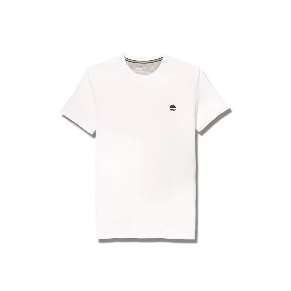 Camiseta de Manga Corta Dunstan, Marca Timberland, Color Blanco, Variedad de Tallas, Para Hombre
