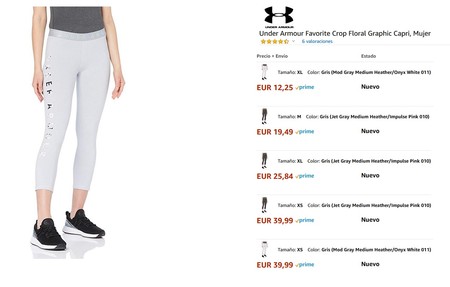 como talla under armour