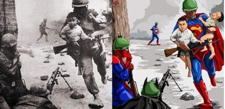 Artista crea una serie de ilustraciones de la infancia si fuera como los niños quisieran