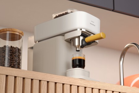 Baristina Blanca Lifestyle Con Portafiltro Amarillo