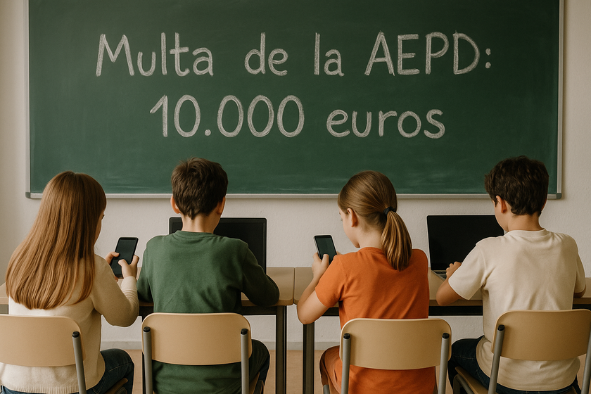 Un colegio de Madrid crea un correo electrónico a una alumna sin consentimiento de los padres. Le ha caído una multa de 10.000 euros 