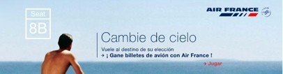 Air France también crea un juego y ofrece billetes como premio