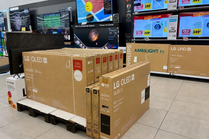 Smart TV Mini RGB evo 65" LG 65MRGB86B6A con cupón y reembolso