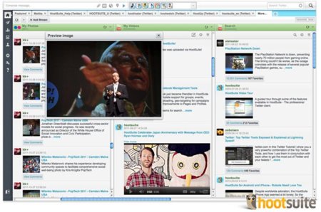 Hootsuite añade soporte para Flickr, YouTube y Tumblr y abre una API para plugins