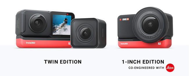 Insta360 ONE R TWIN EDITION ほか insta360 ONE R Twin Edition – 4K Action Camera & 5.7K 360 Camera