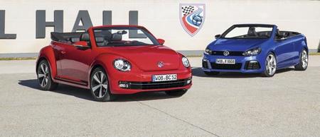 Volkswagen Beetle Cabrio y Golf R Cabrio, todos los datos oficiales
