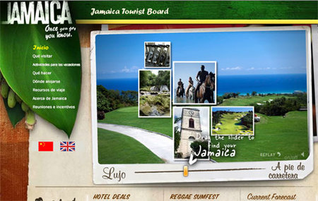 Jamaica estrena su web en español
