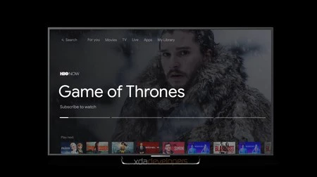 Android TV の新しい UI 透かし入り 1