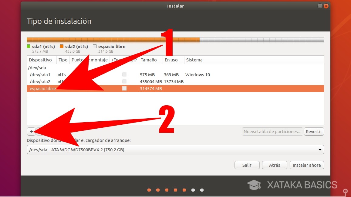 Linux cómo instalarlo junto a Windows