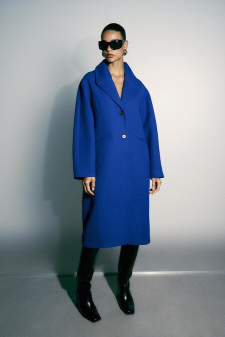 Zara Abrigo Azul