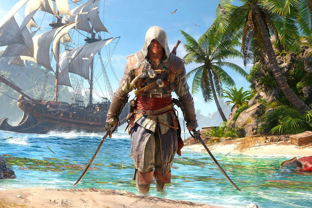 Edward Kenway en Assassin's Creed Black Flag Resynced