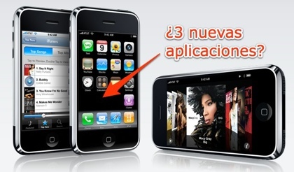 La actualización del iPhone está cerca... ¿con 3 nuevas aplicaciones?