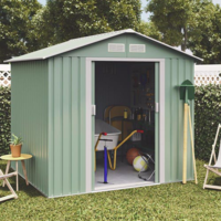 Leroy Merlin tiene la caseta de acero perfecta para el mantener el orden en el patio o en el jardín: te ahorras 174 euros