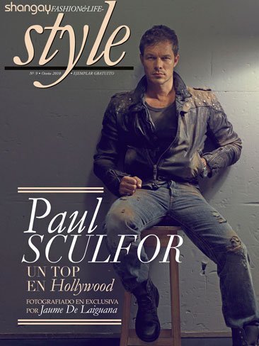 Paul Sculfor, chulazo donde los haya, en Shangay Style